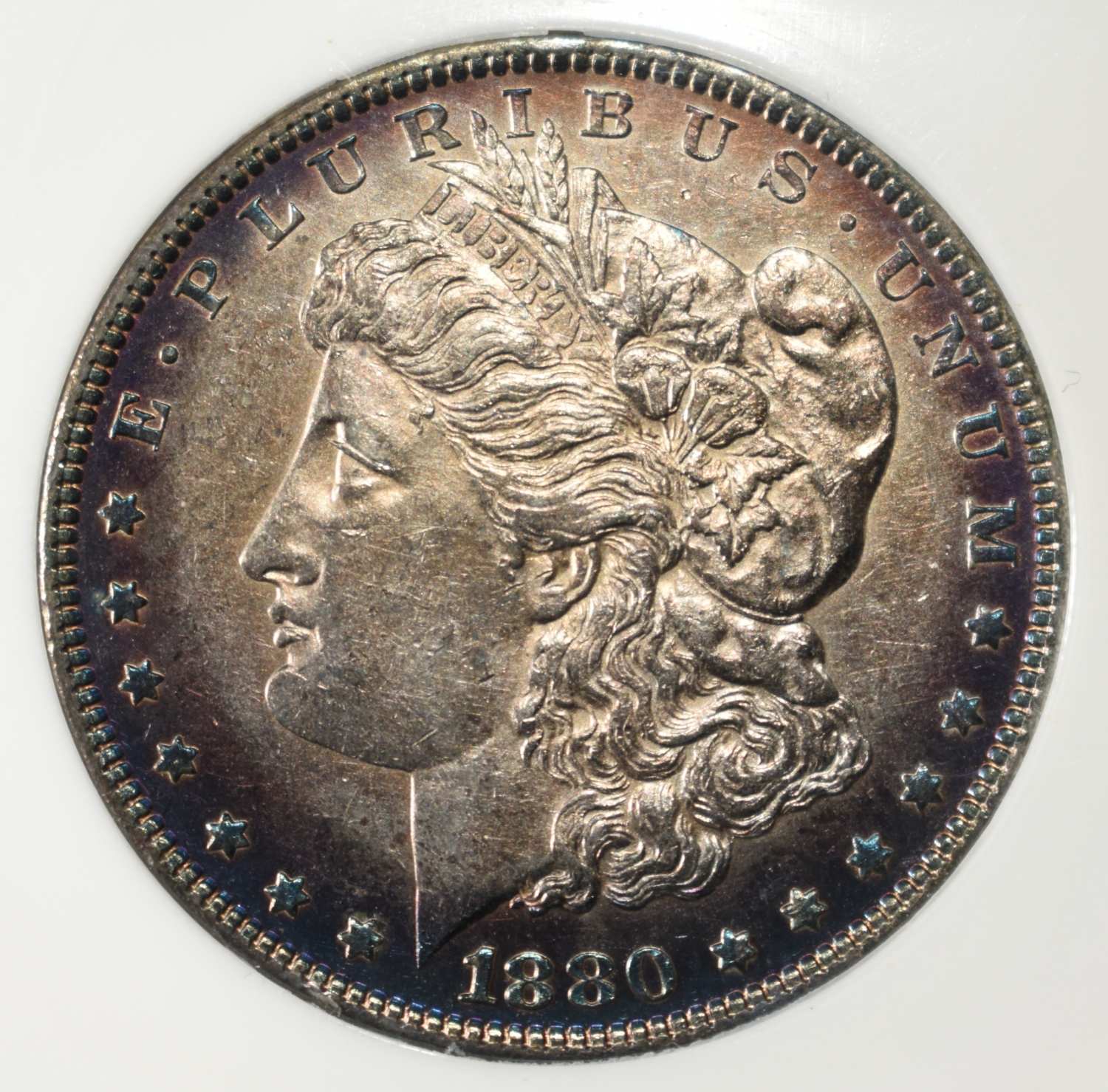 1880-O MORGAN DOLLAR PCI CH/GEM BU