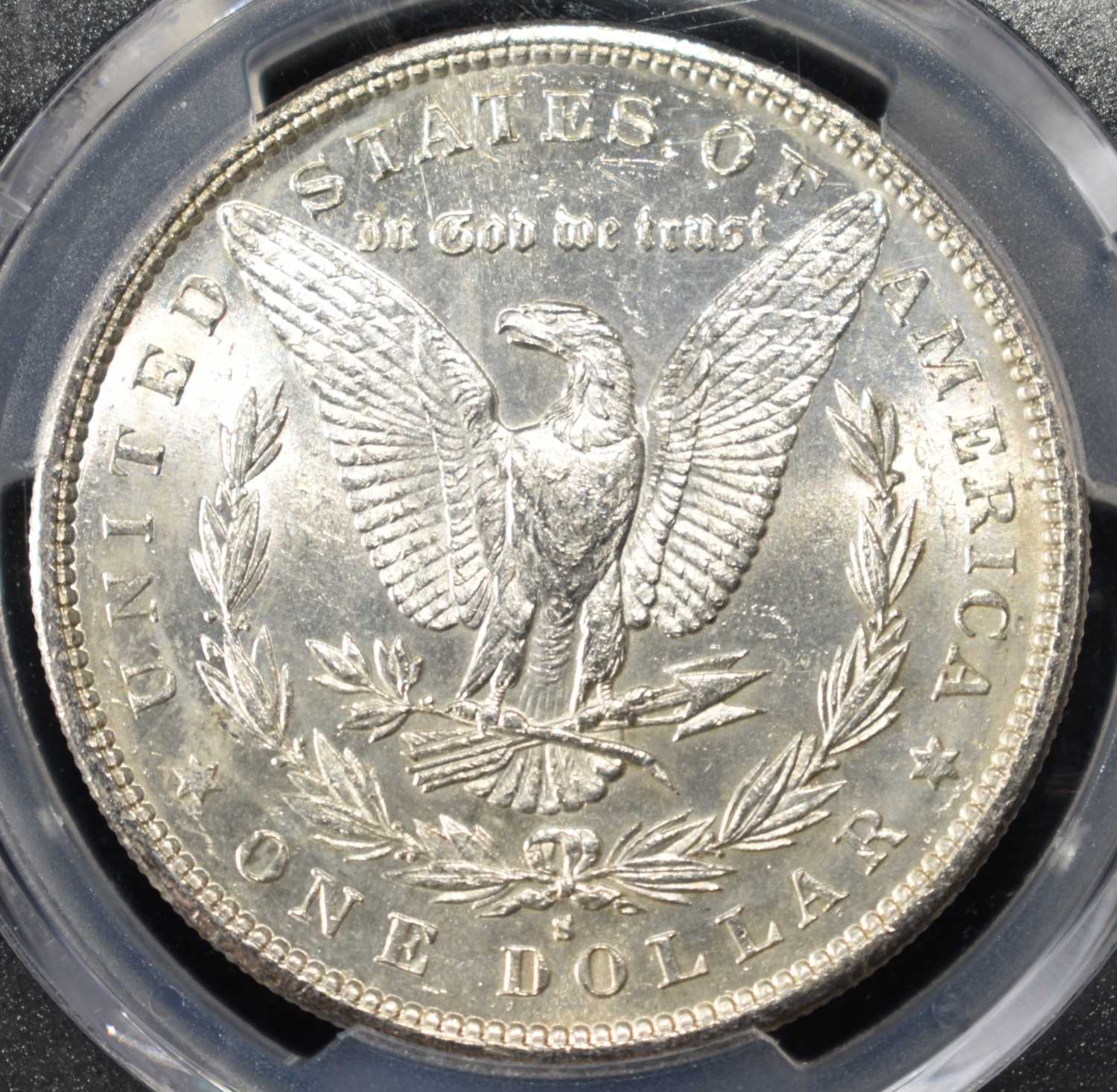 1881-S MORGAN DOLLAR PCGS MS-62