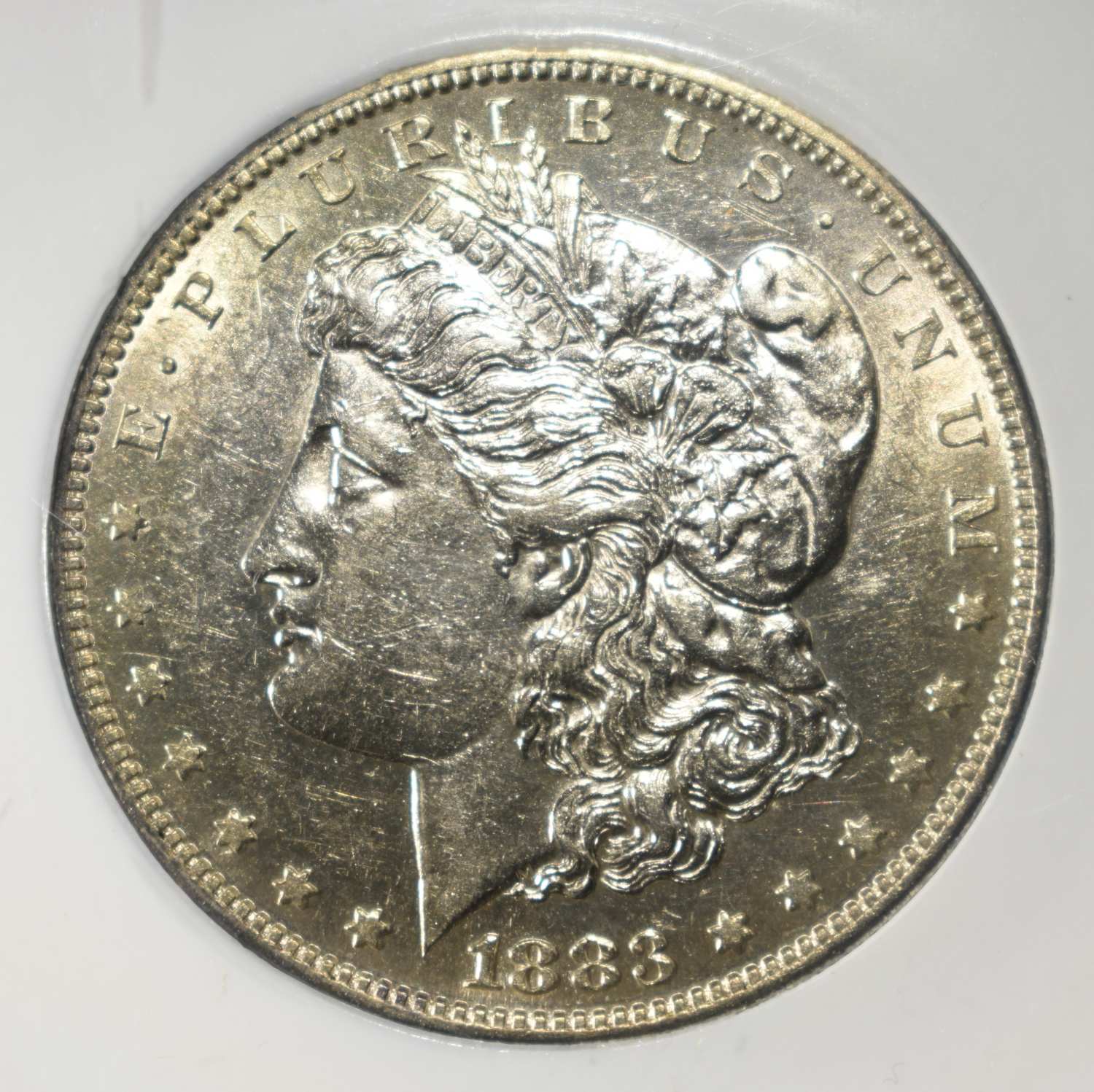 1883-S MORGAN DOLLAR PCI CH/GEM BU