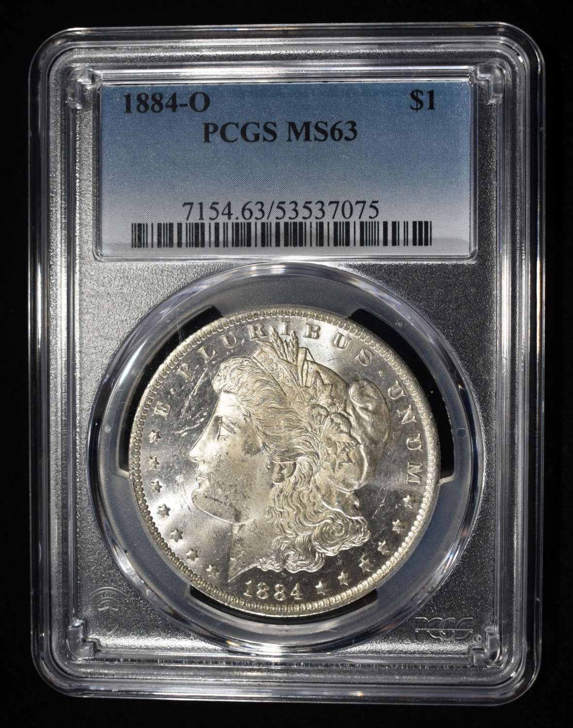 1884-O MORGAN DOLLAR PCGS MS-63