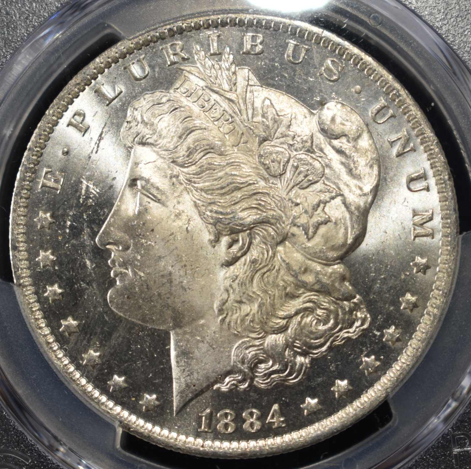 1884-O MORGAN DOLLAR PCGS MS-63