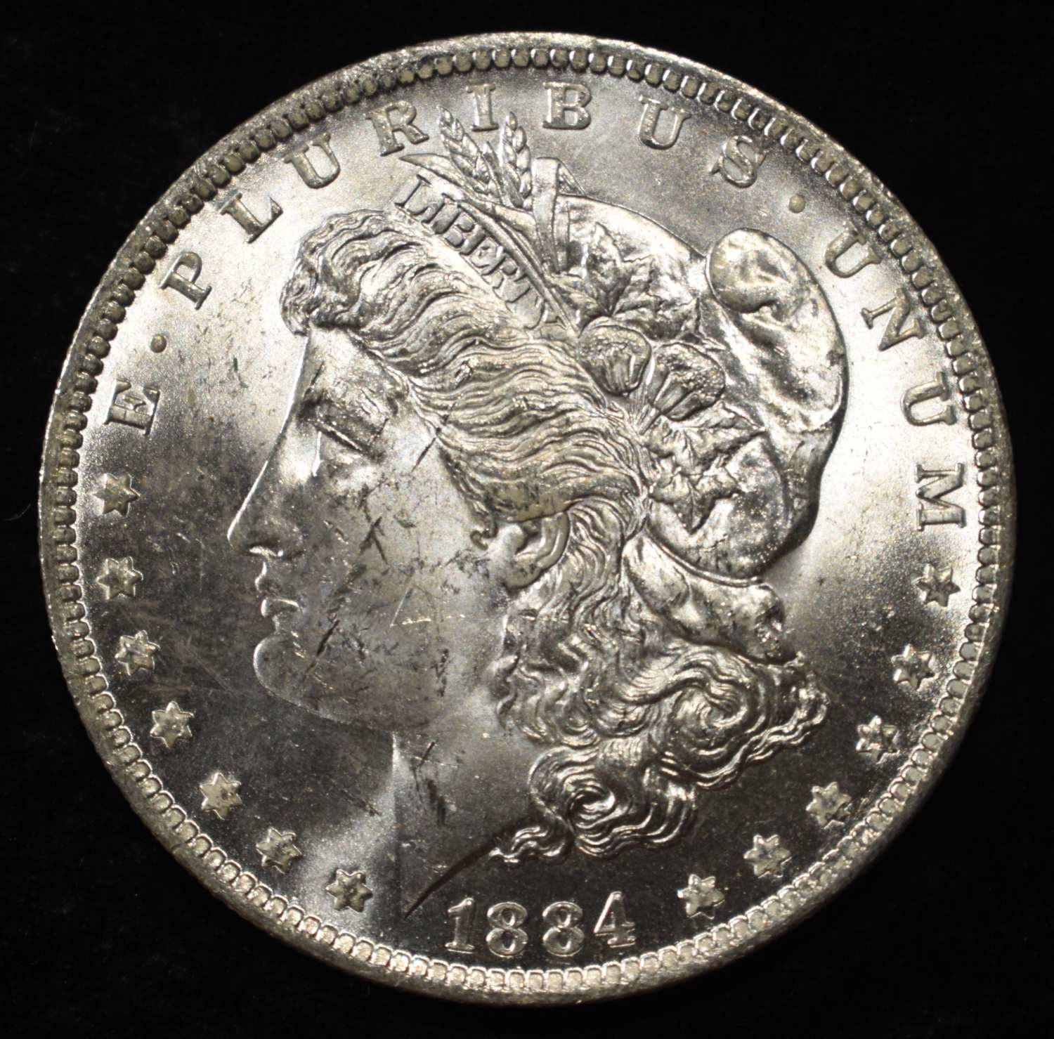 1884-O MORGAN DOLLAR BU
