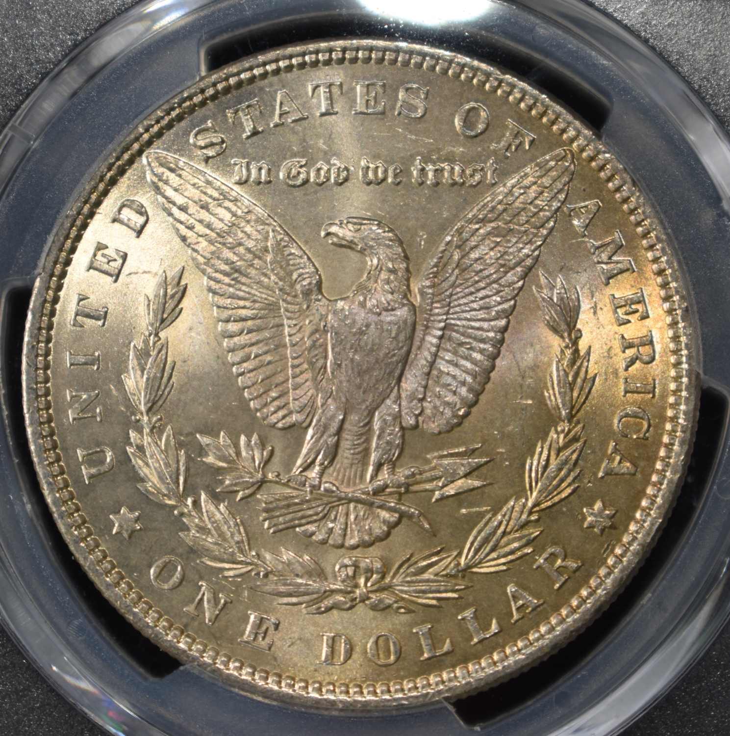 1886 MORGAN DOLLAR PCGS MS-63