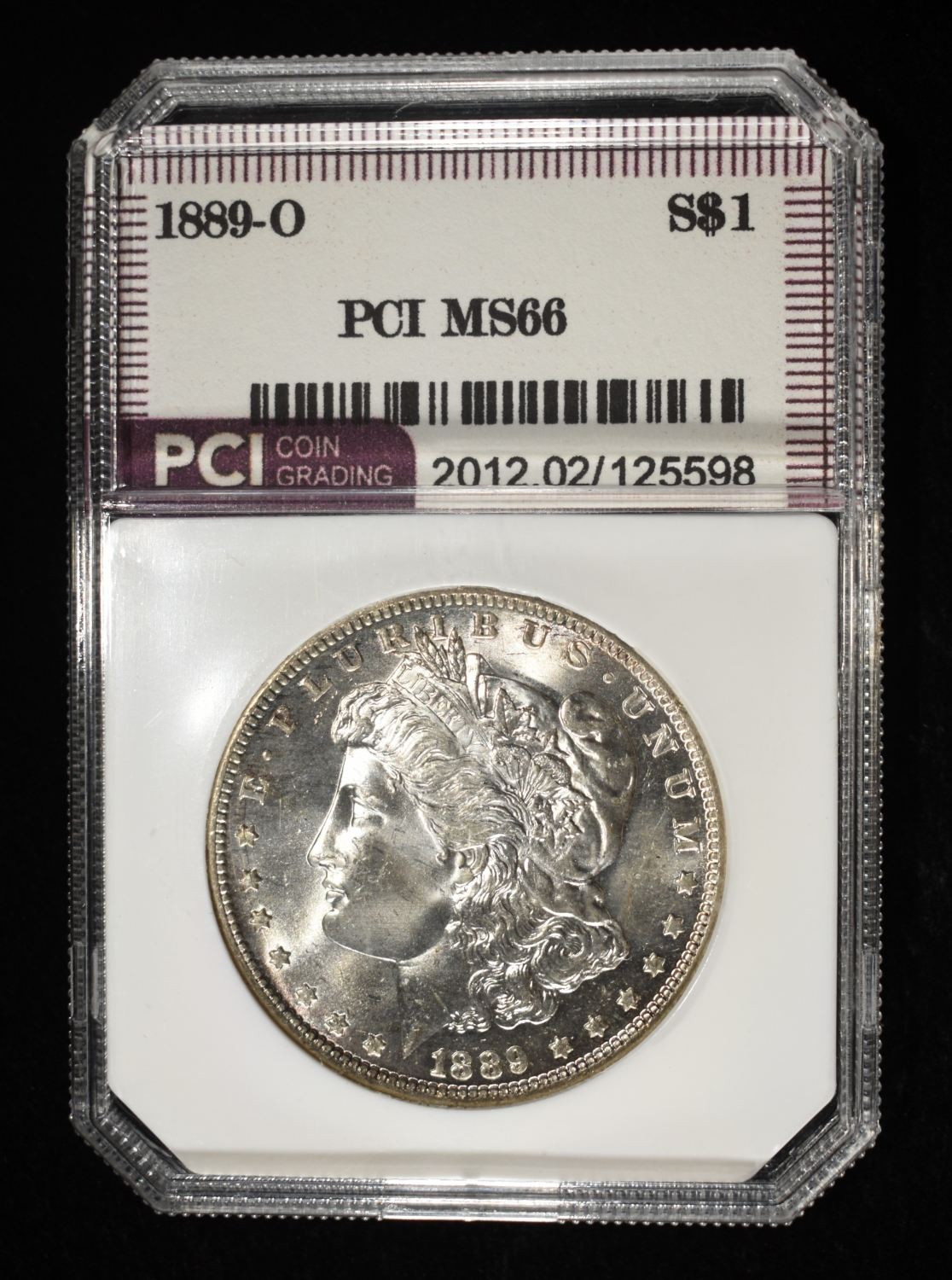 1889-O MORGAN DOLLAR PCI SUPERB GEM BU