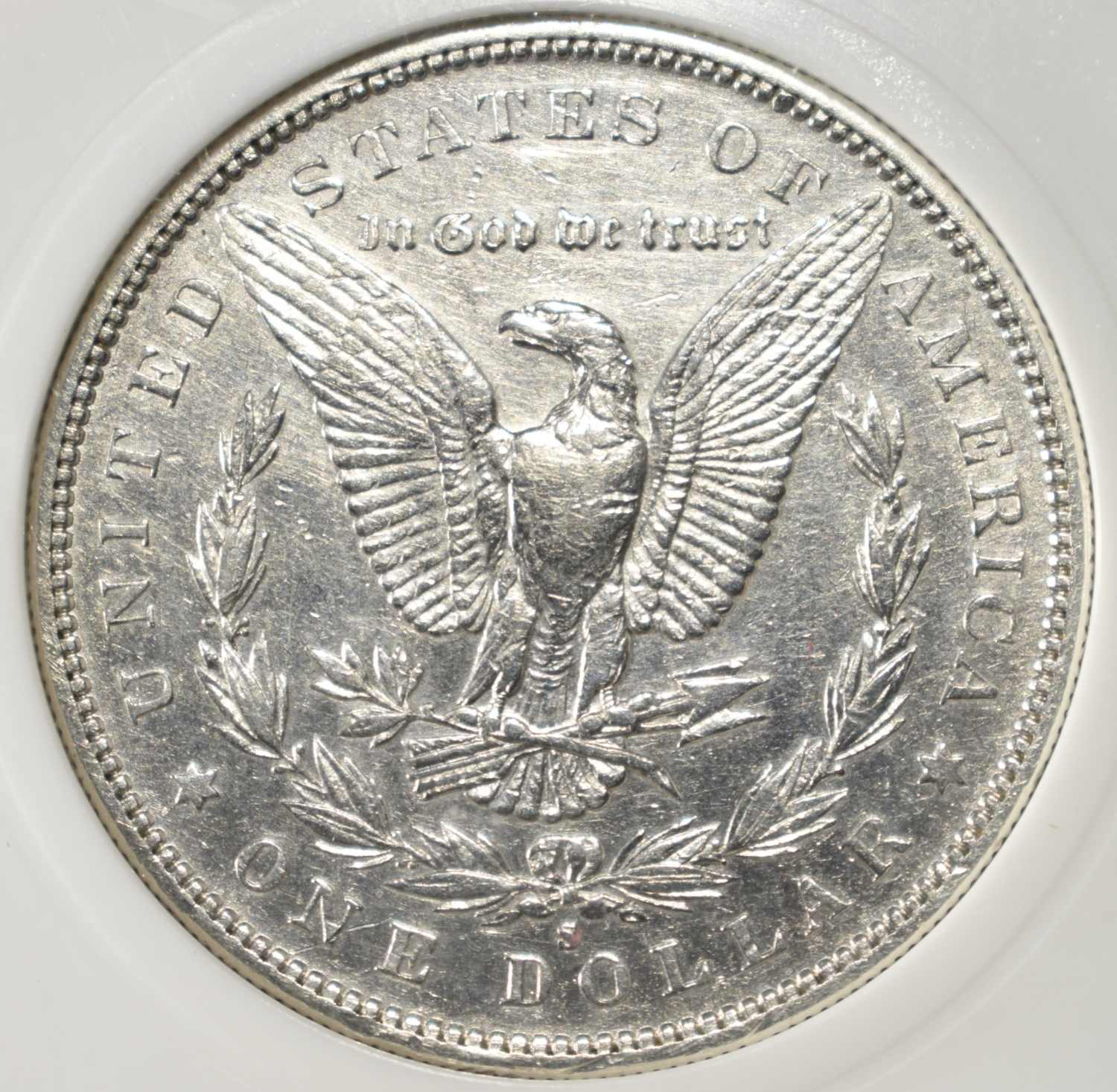 1893-S MORGAN DOLLAR PCI AU