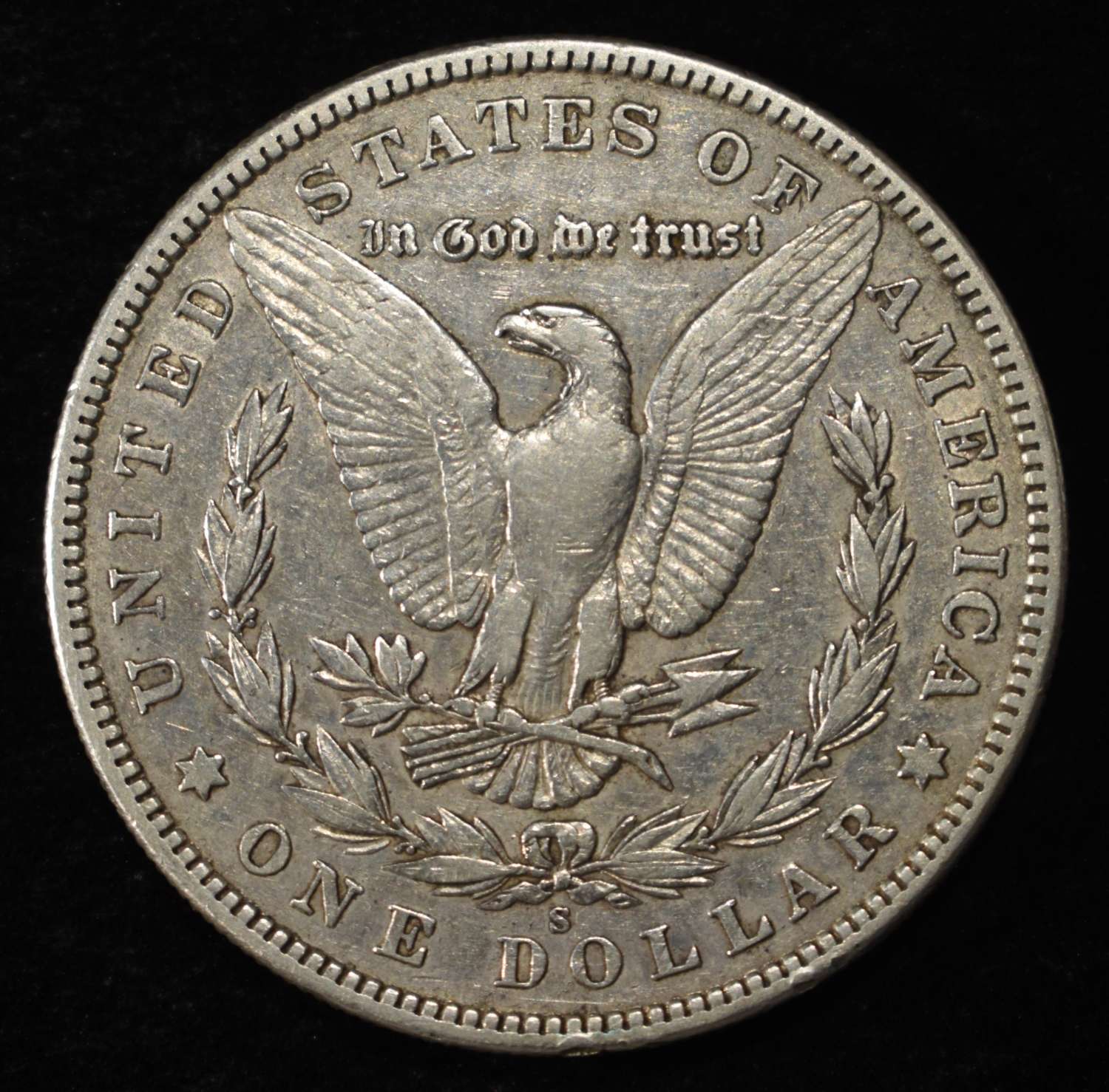 1904-S MORGAN DOLLAR XF