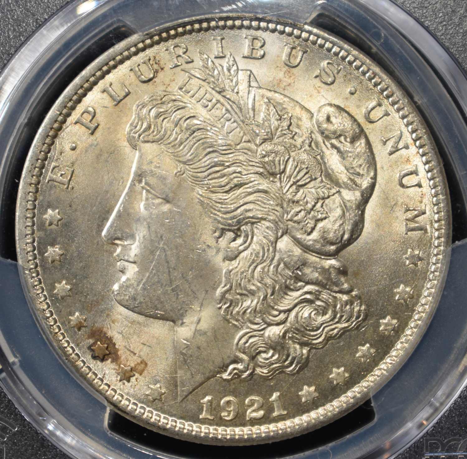 1921 MORGAN DOLLAR PCGS MS-64