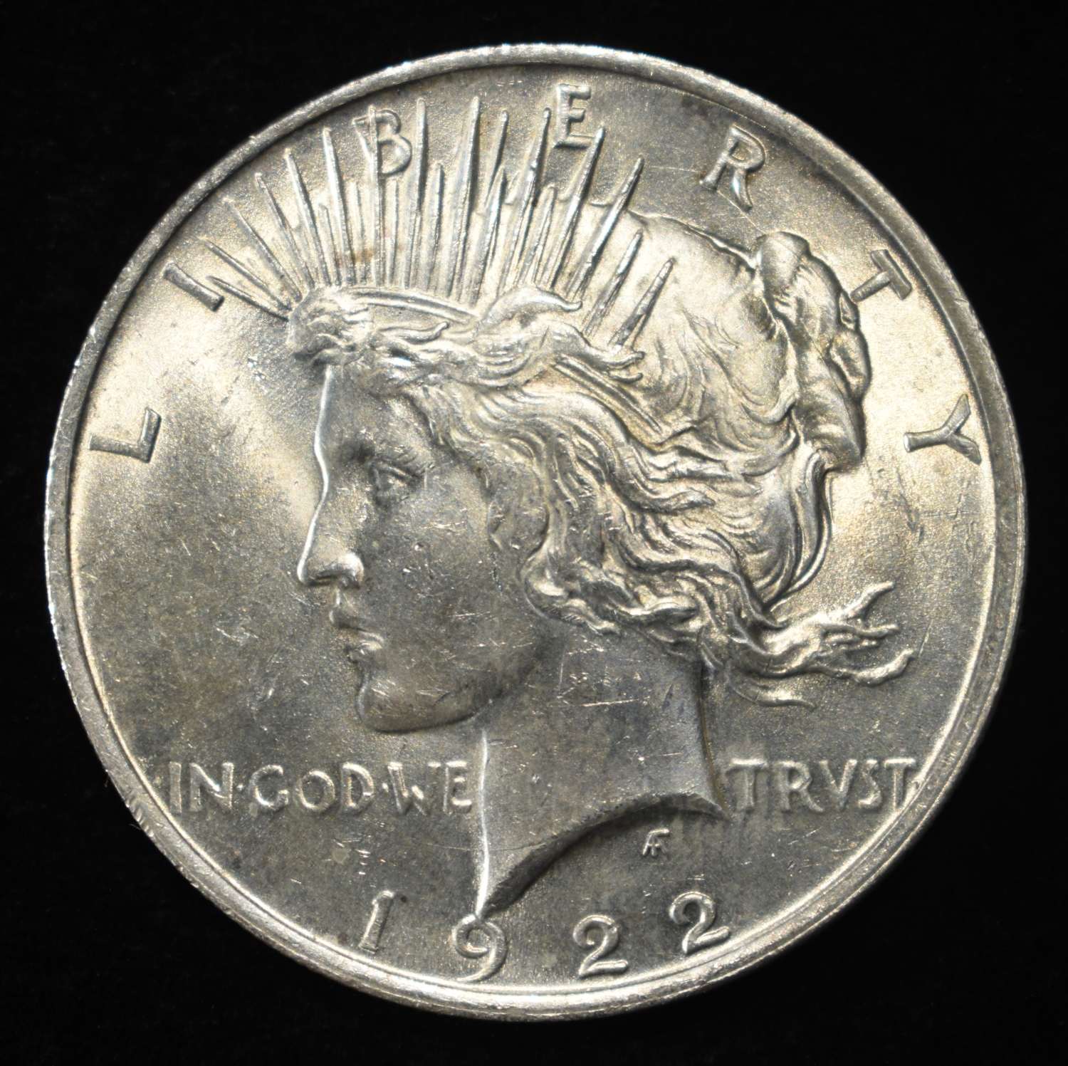 1922 PEACE DOLLAR CH BU