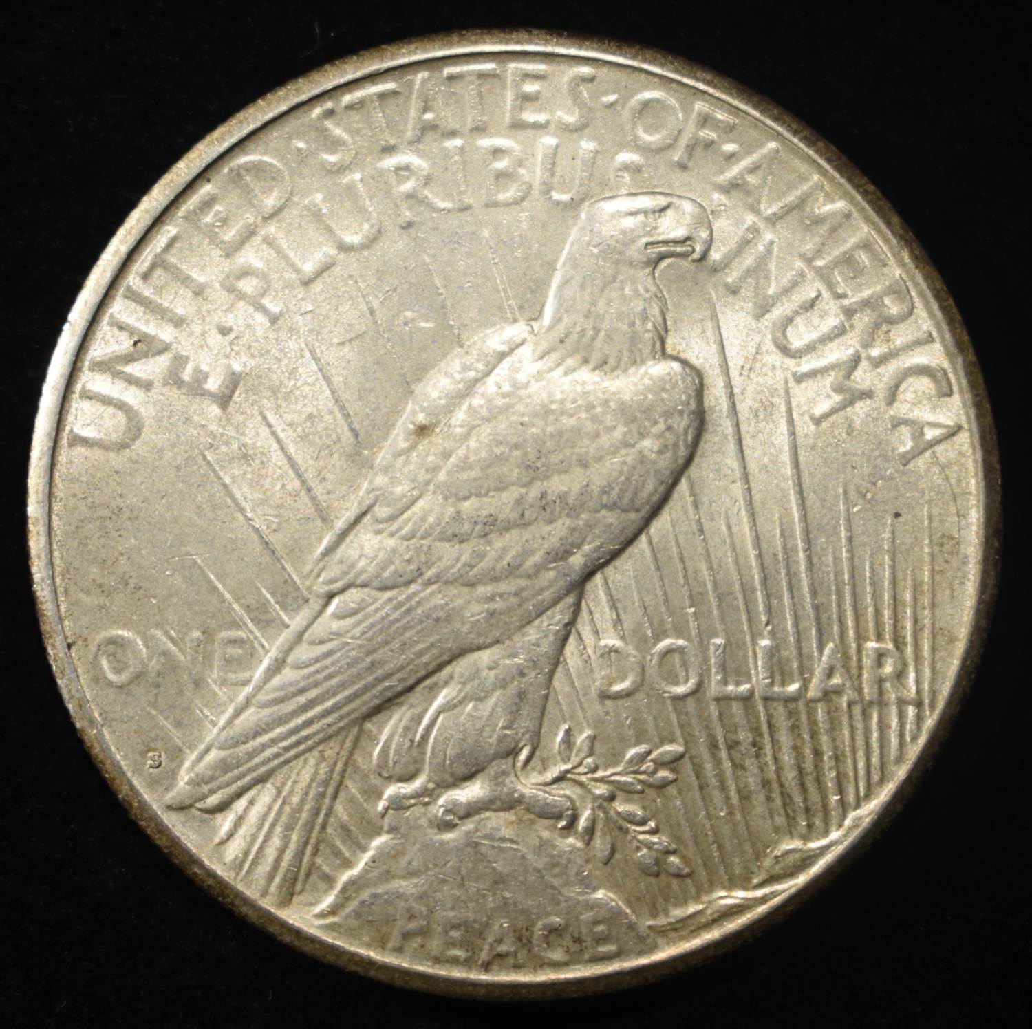 1924-S PEACE DOLLAR CHOICE ORIG UNC