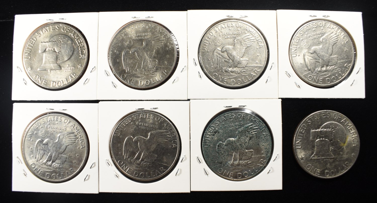 (8) EISENHOWER DOLLARS