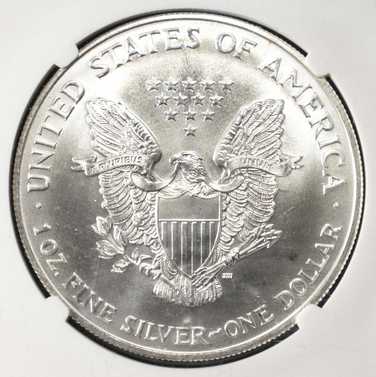 1996 AMERICAN SILVER EAGLE NGC MS68