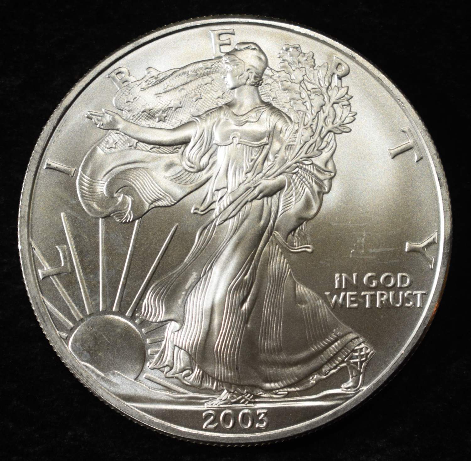 2003 AMERICAN SILVER EAGLE