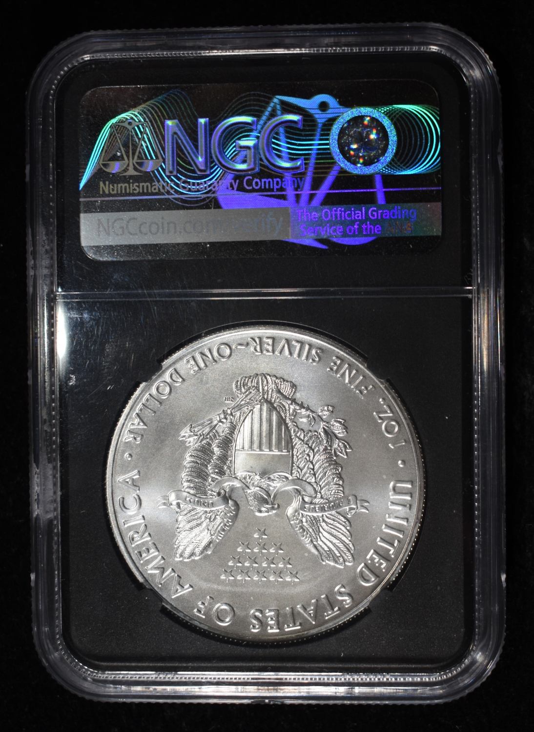 2021 AMERICAN SILVER EAGLE NGC MS70