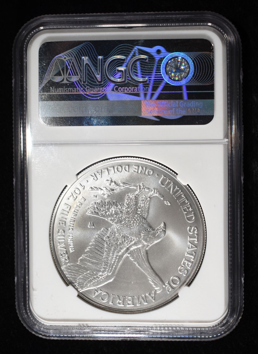 2023-W AMERICAN SILVER EAGLE NGC MS70 FR BURN