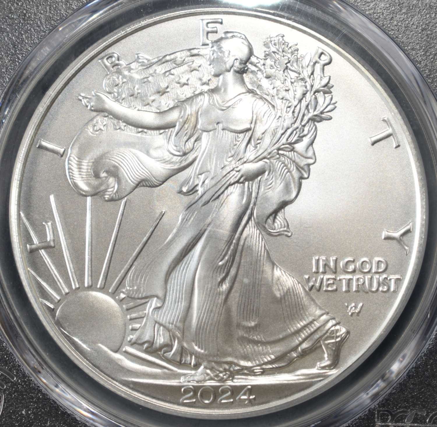 2024-W AMERICAN SILVER EAGLE PCGS SP70