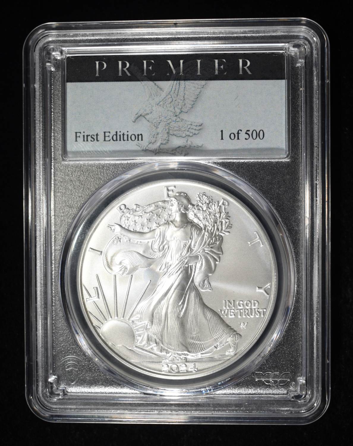 2024-W AMERICAN SILVER EAGLE PCGS SP70