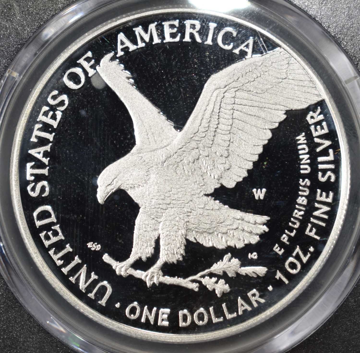 2025-W AMERICAN SILVER EAGLE PCGS PR70 DCAM