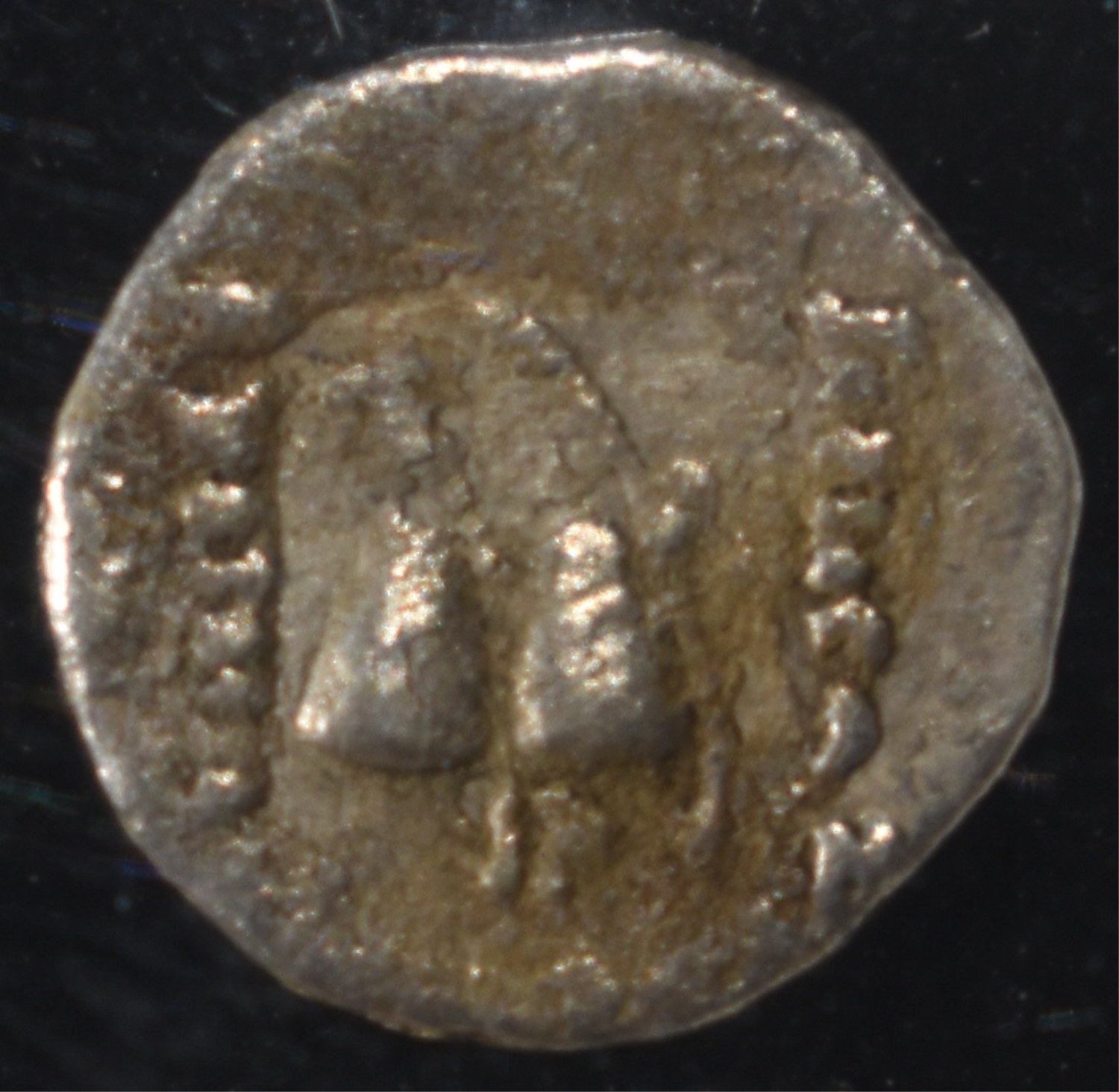 c.170-145 BC EUCRATIDES, AR OBOL NGC F