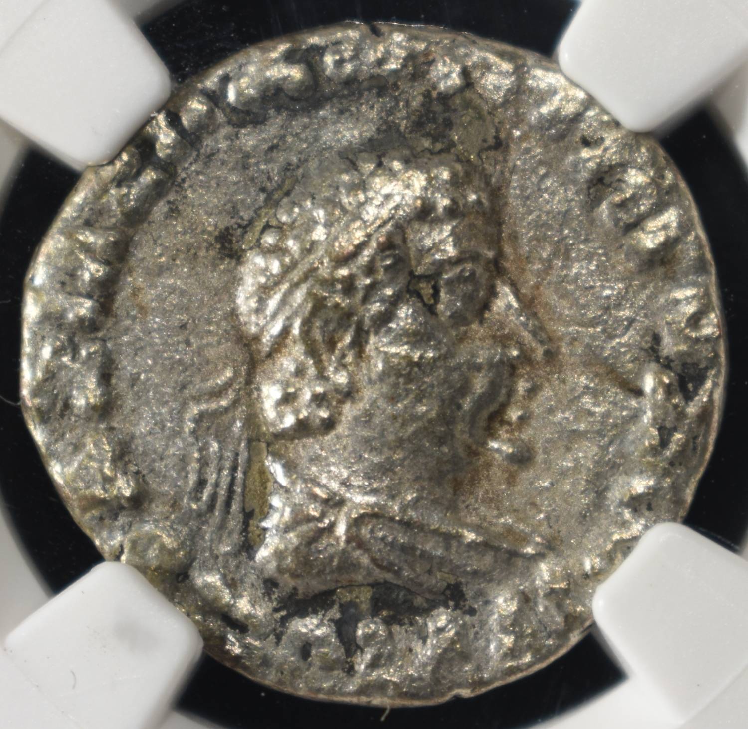 c.105-90 BC HERMAEUS AR TETRADRACHM NGC VF