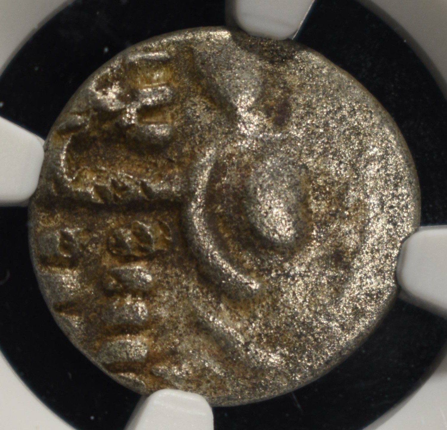 c.60-20 BC BI STATER, OBV DEVOLVED APOLLO NGC CHVF