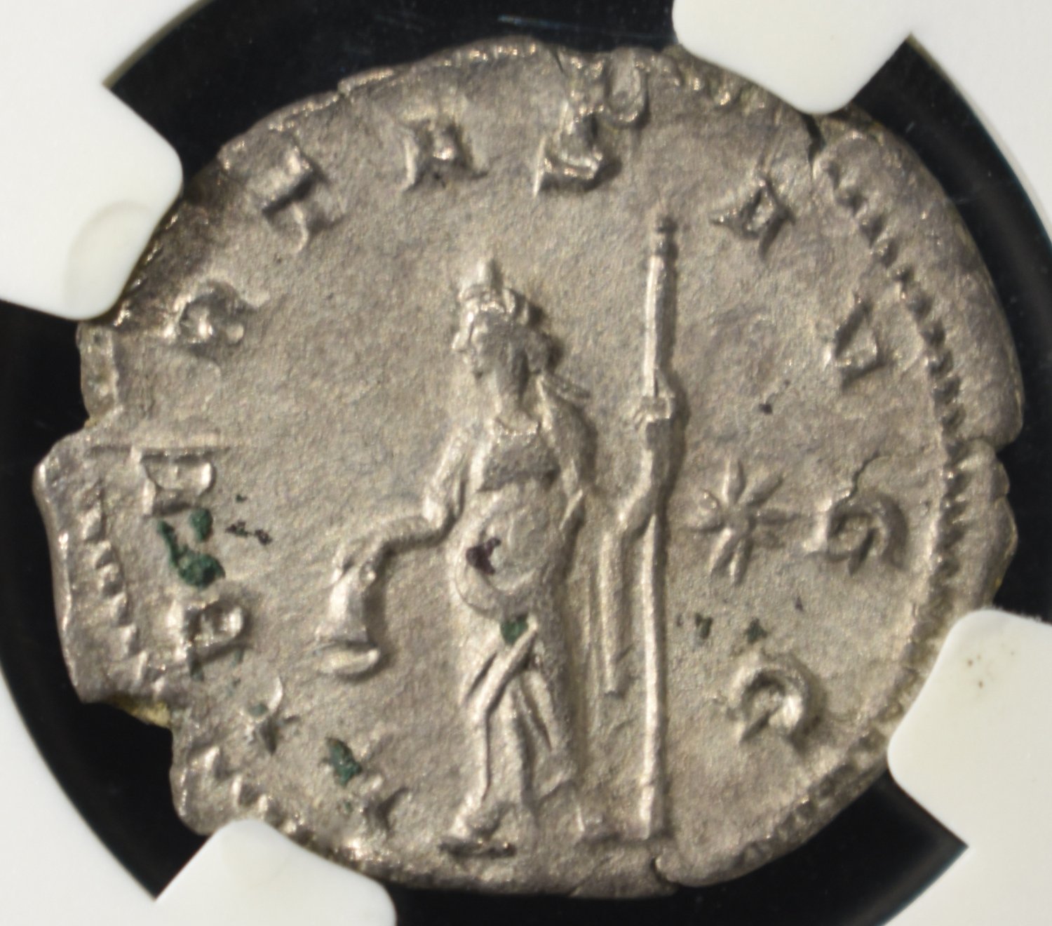 AD 251-253 TREB. GALLUS AR DOUBLE-DENARIUS NGC XF