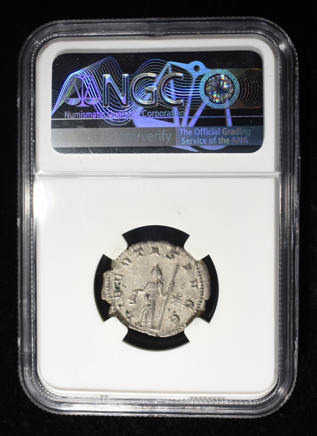 AD 251-253 TREB. GALLUS AR DOUBLE-DENARIUS NGC XF