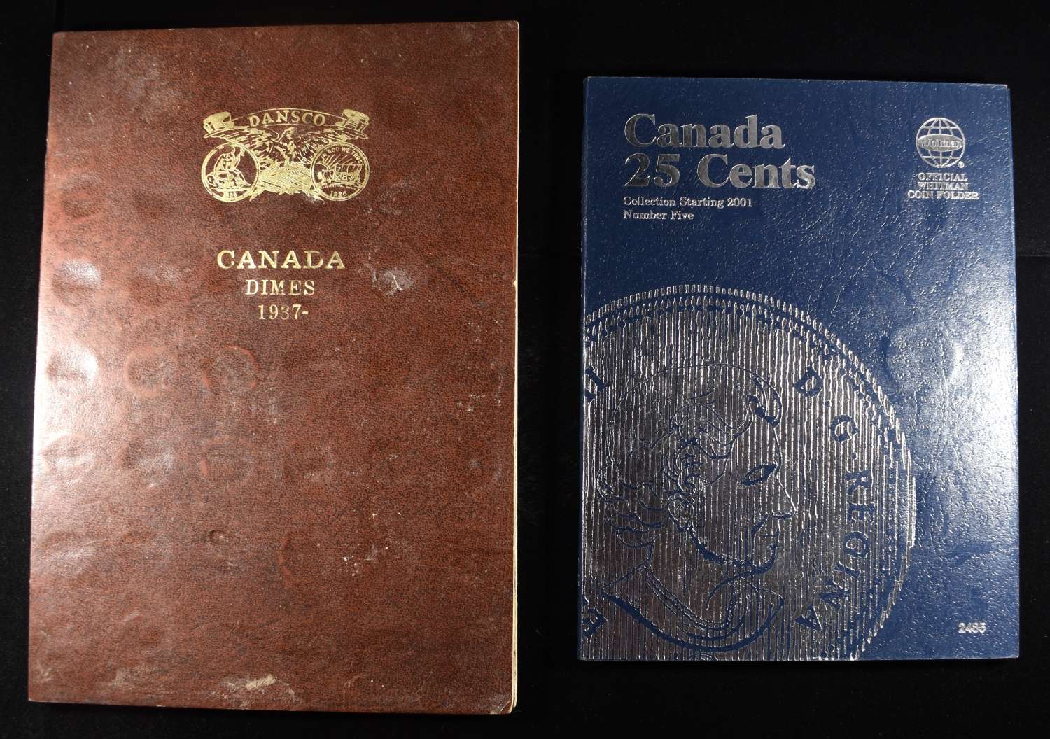 CANADIAN DIME & 25 CENT COLLECTION