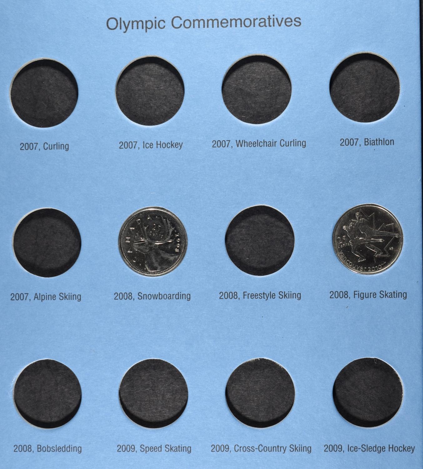 CANADIAN DIME & 25 CENT COLLECTION