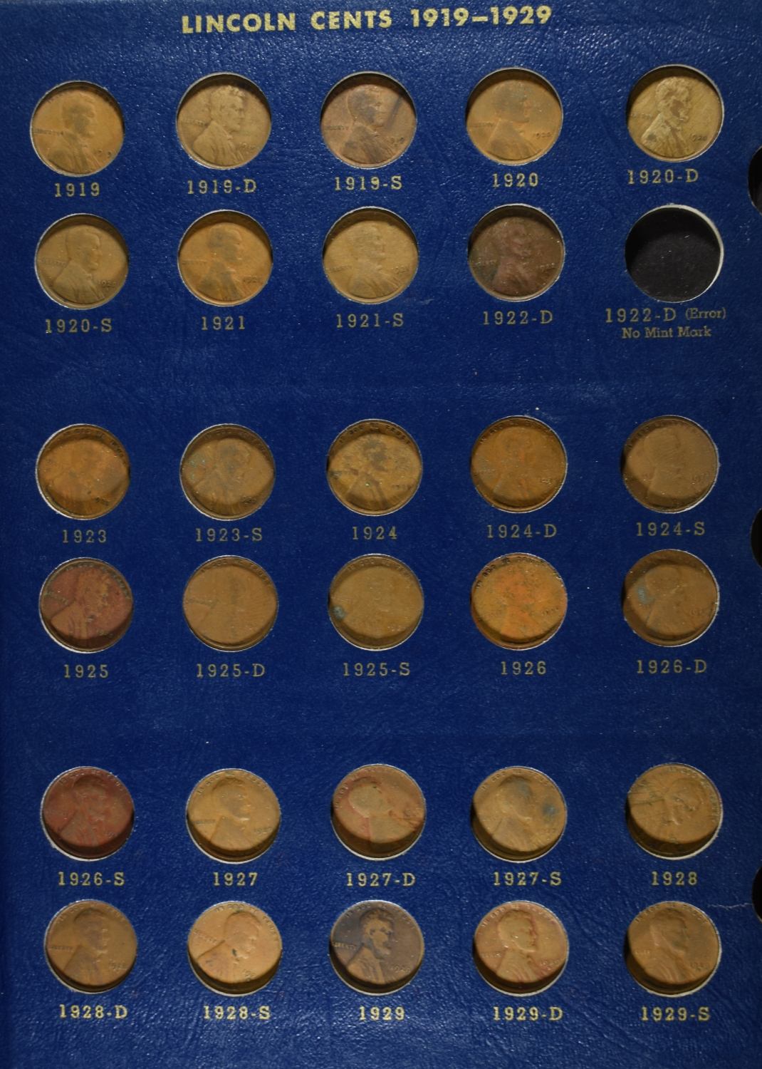 PARTIAL LINCOLN CENT SET IN ALBUM SOME SEMI KEYS