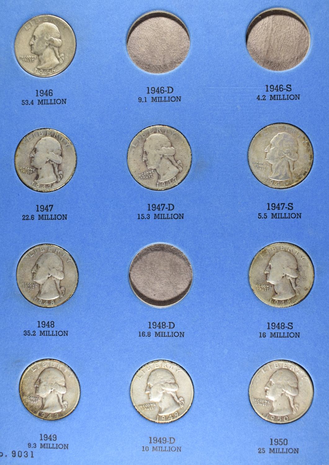 WASHINGTON QUARTERS COLLECTION WHITMAN