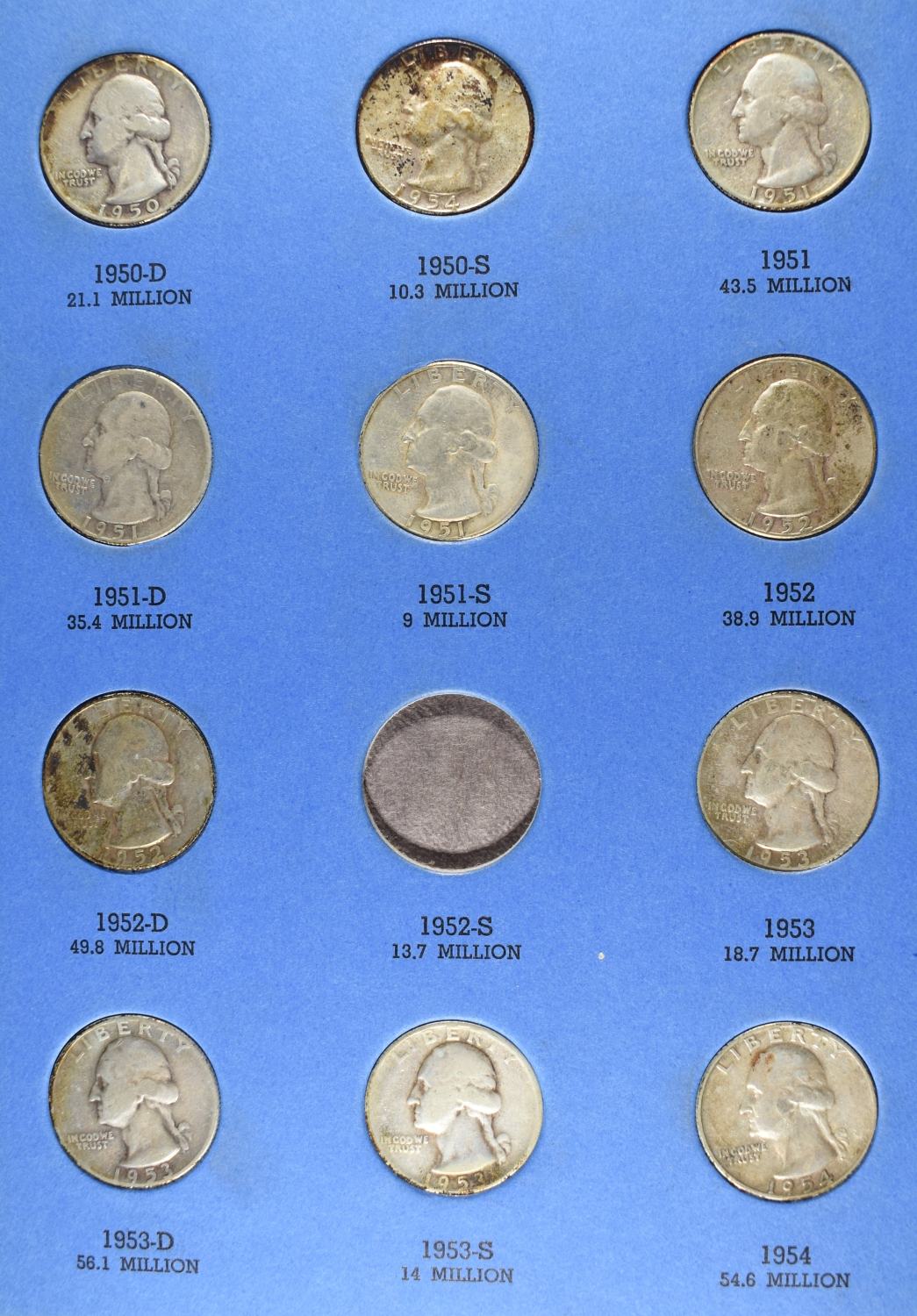 WASHINGTON QUARTERS COLLECTION WHITMAN