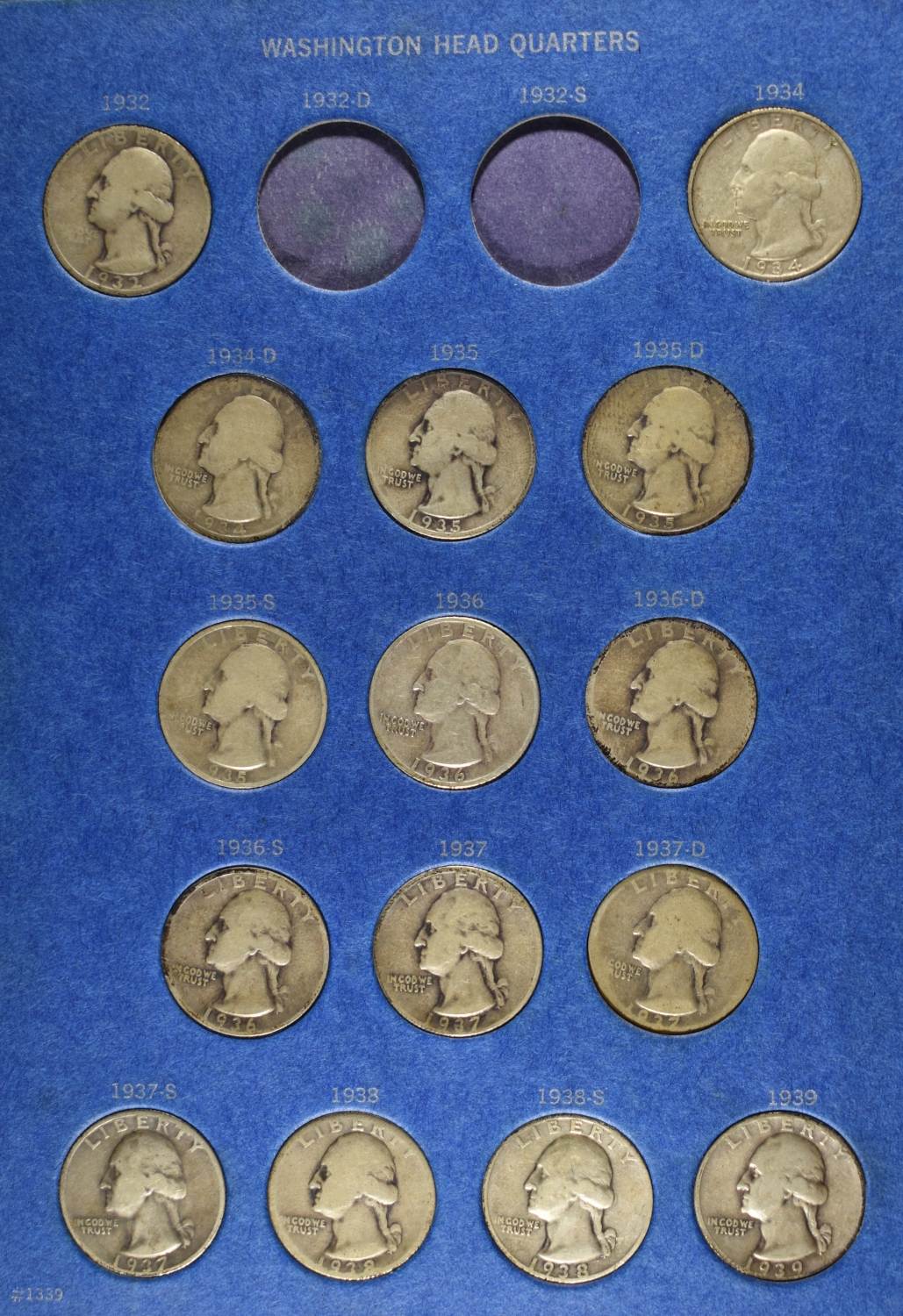 WASHINGTON QUARTERS COLLECTION SHORE LINE COIN