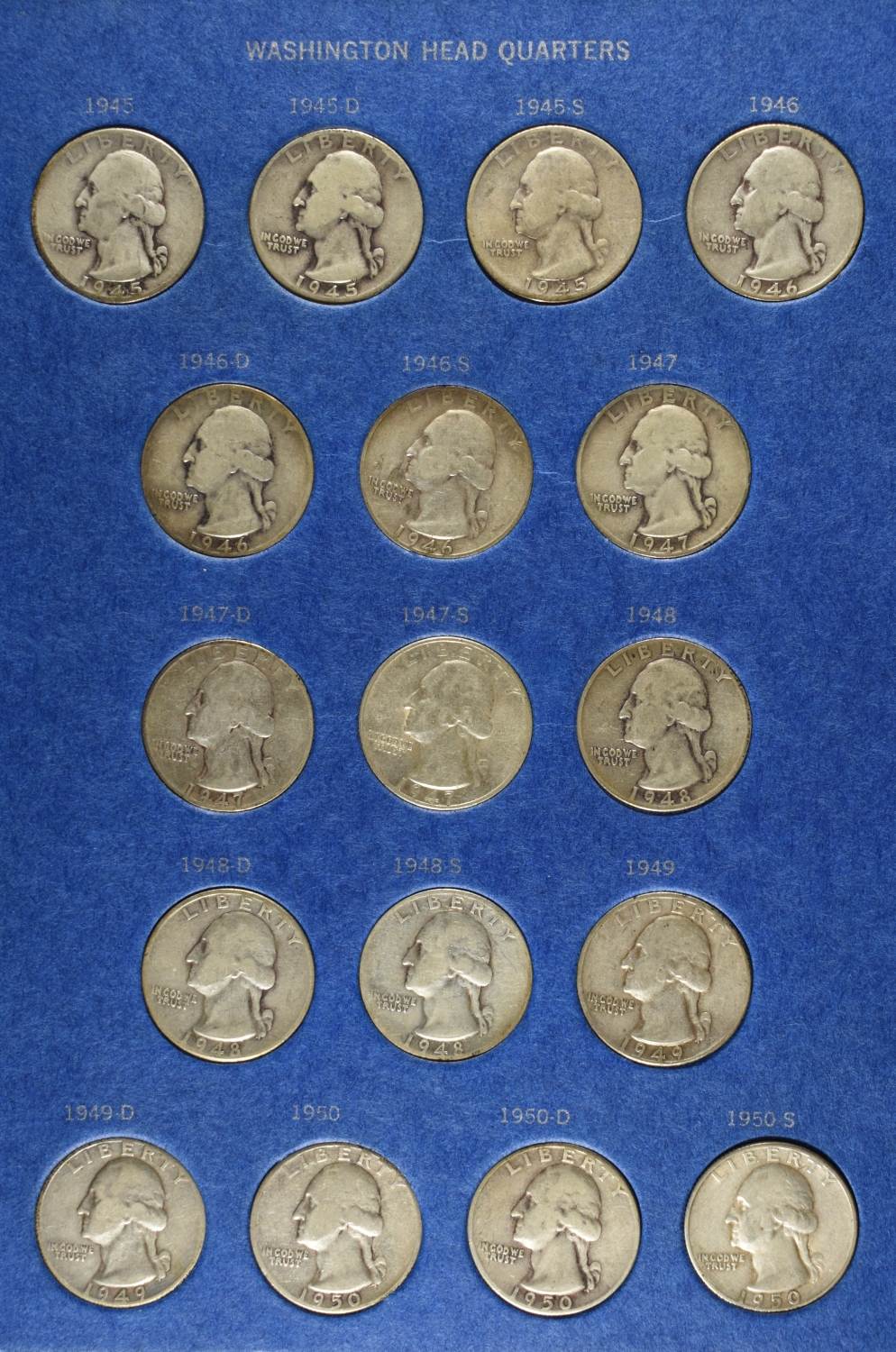 WASHINGTON QUARTERS COLLECTION SHORE LINE COIN