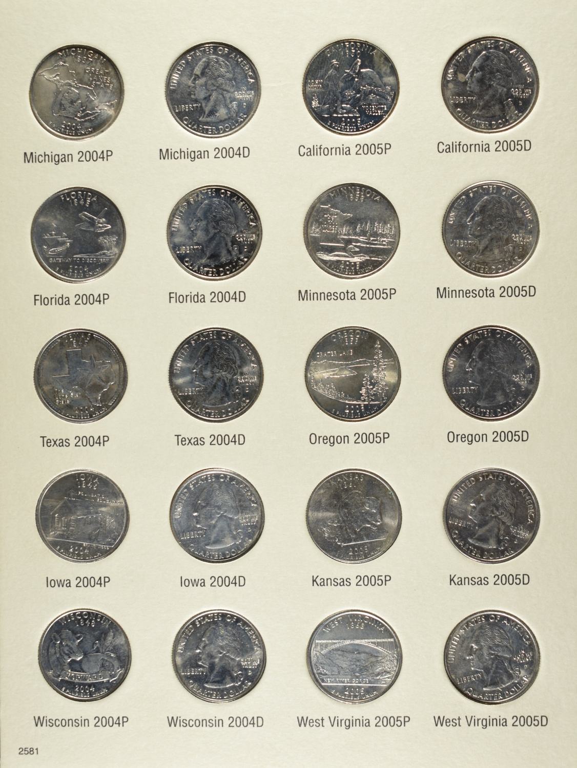WASHINGTON QUARTERS COLLECTION