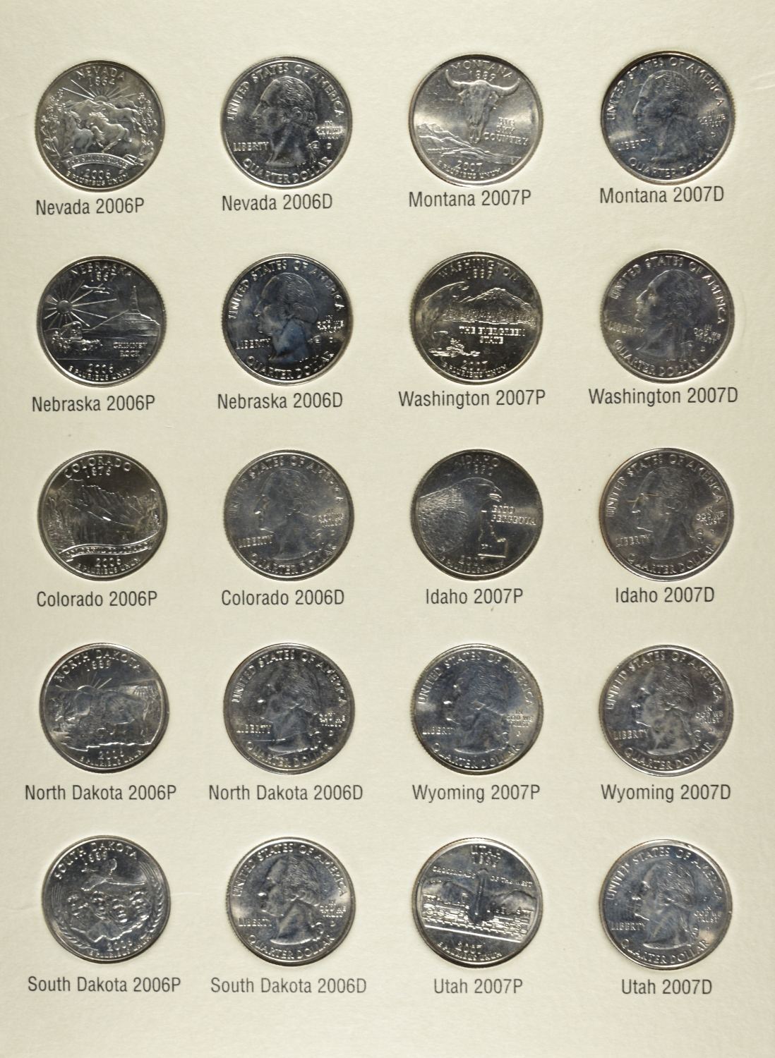 WASHINGTON QUARTERS COLLECTION