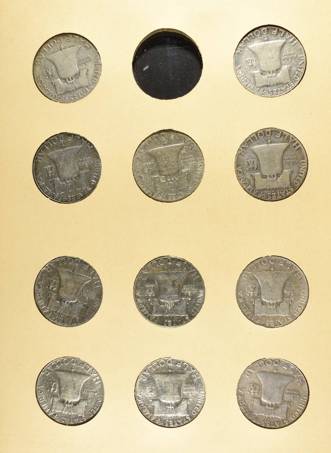 1948- FRANKLIN HALF DOLLAR ALBUM
