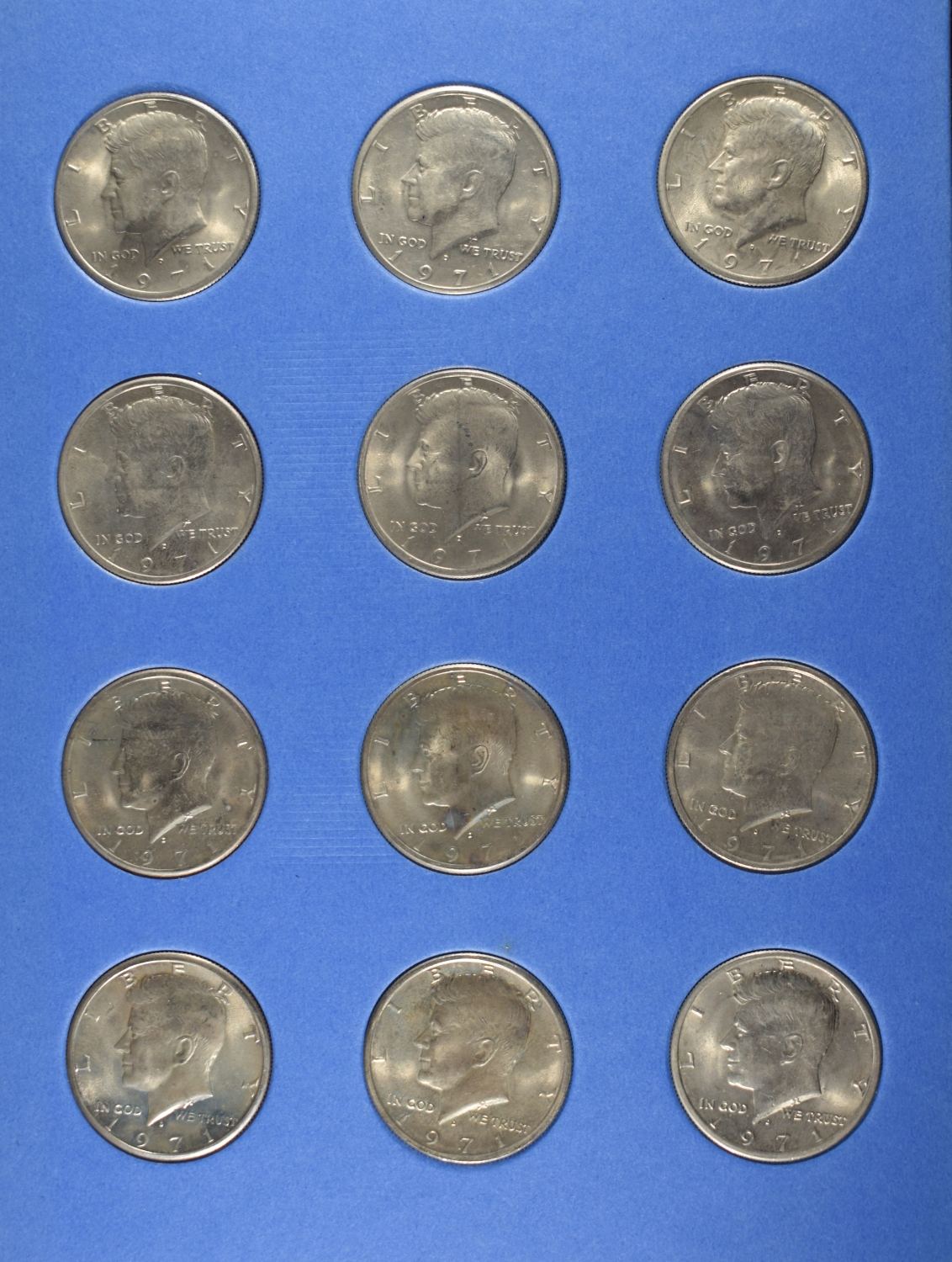 KENNEDY HALF DOLLARS COLLECTION WHITMAN