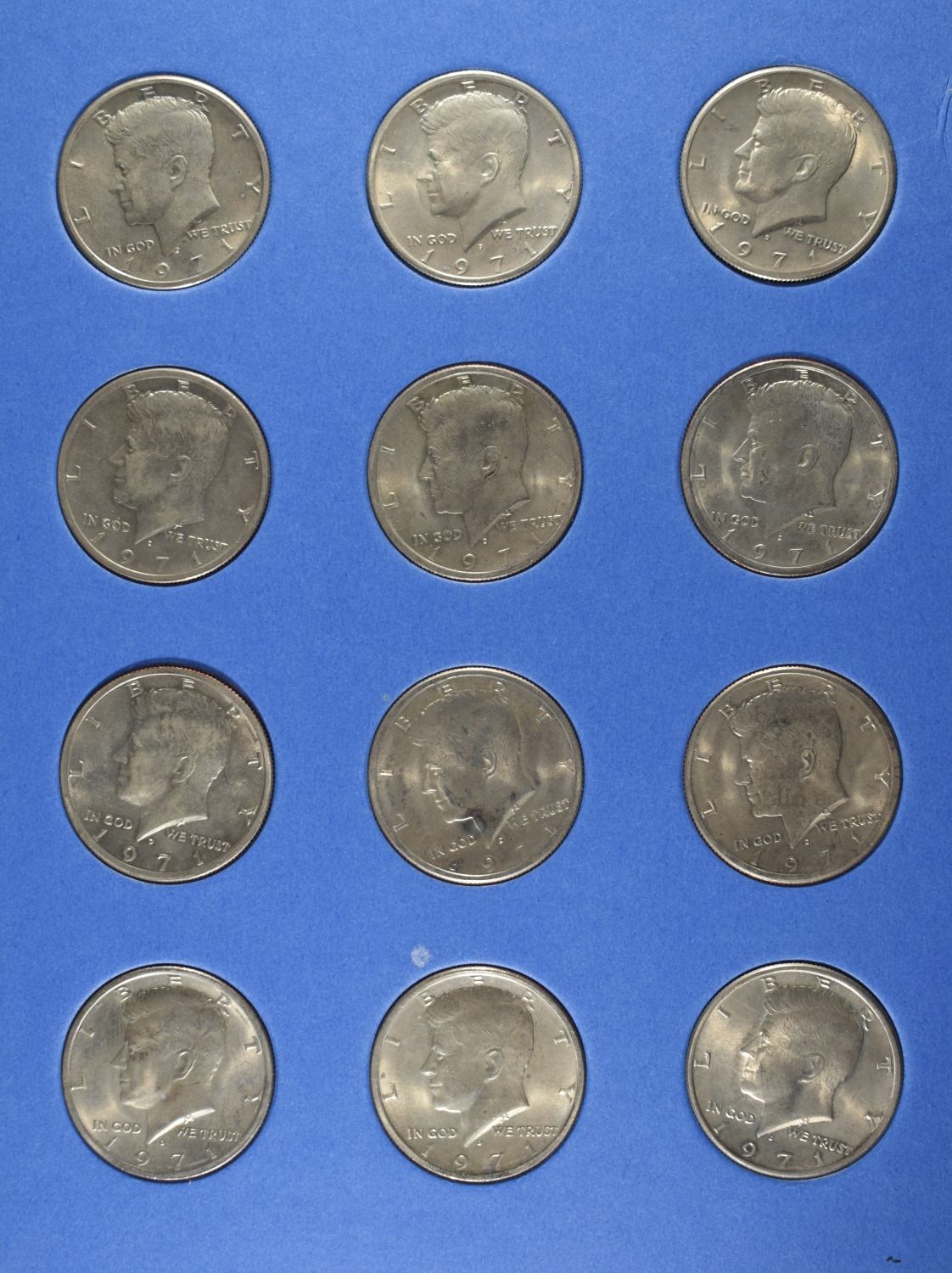 KENNEDY HALF DOLLARS COLLECTION WHITMAN