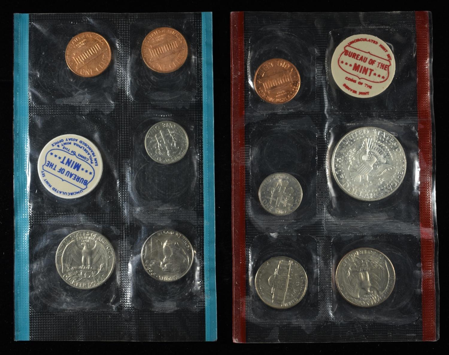 1968-1972 & 1976-1979 MINT SETS