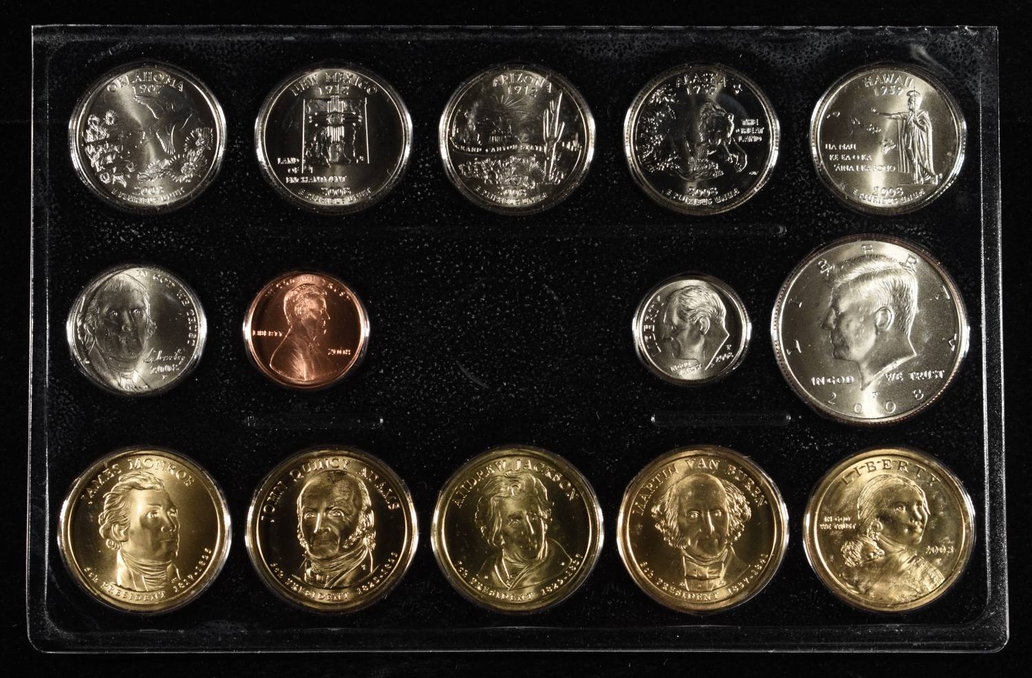 (3) 2008 MINT SETS