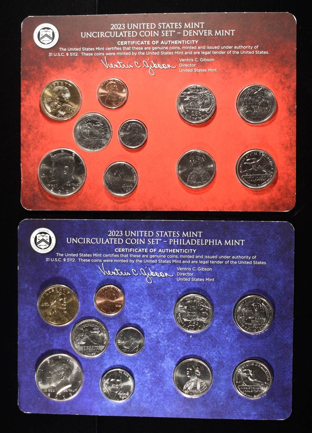(3) 2023 MINT SETS