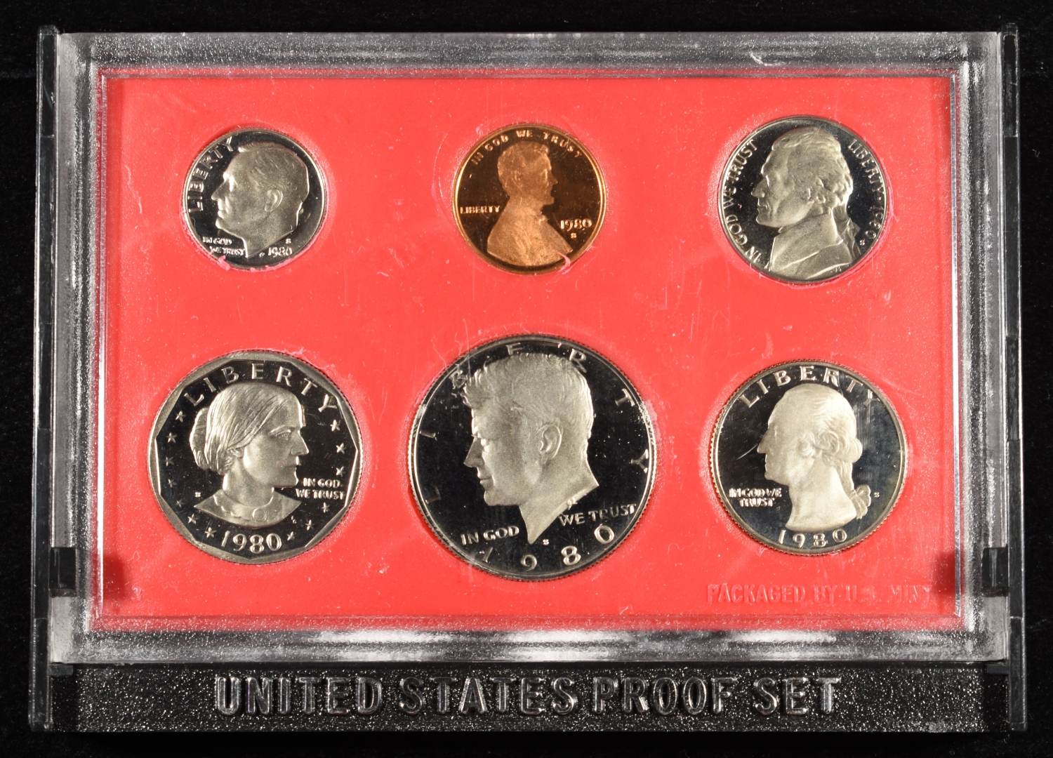 1980-89 US PROOF SETS