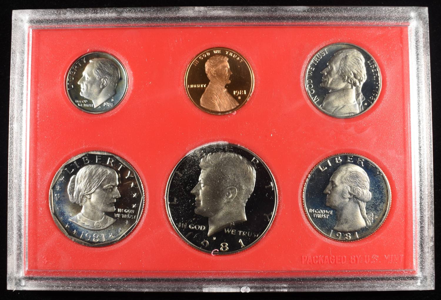 (6) 1981 PROOF SETS