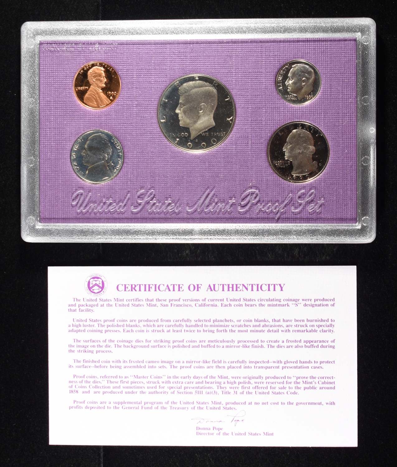 1990-99 US PROOF SETS