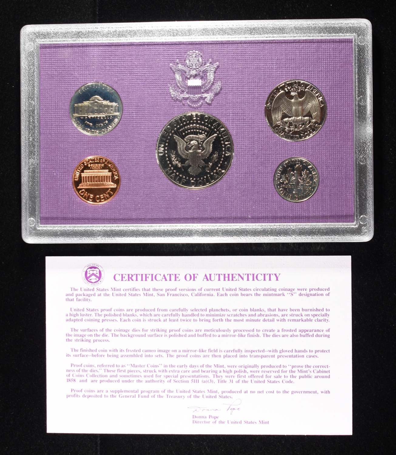 1990-99 US PROOF SETS