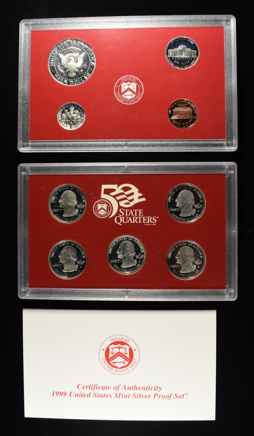 1999 US SILVER PROOF SET
