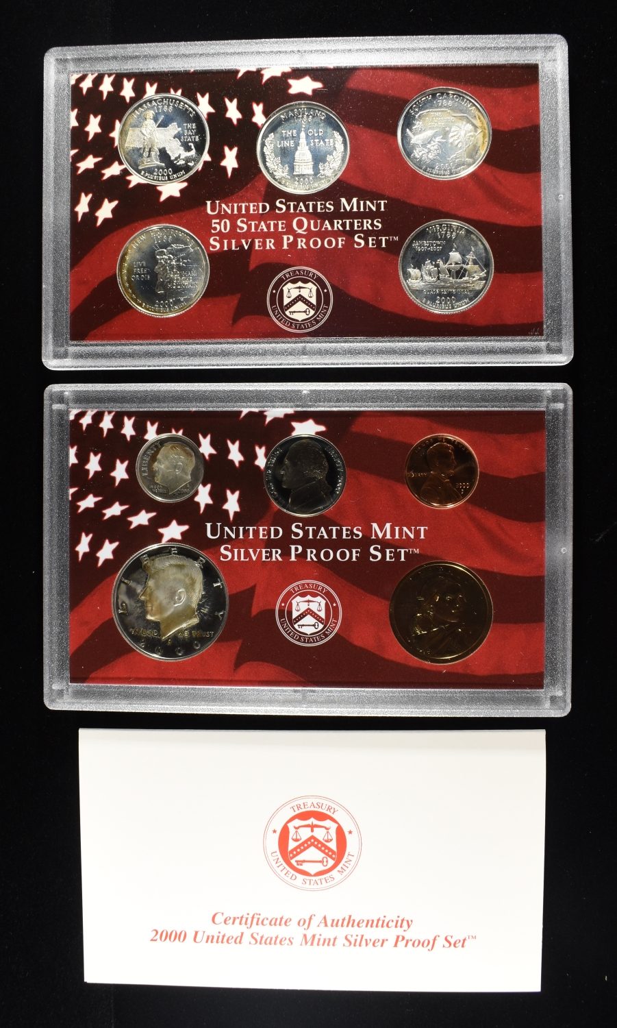 2000 US SILVER PROOF SET