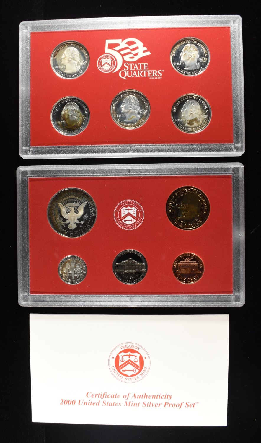 2000 US SILVER PROOF SET