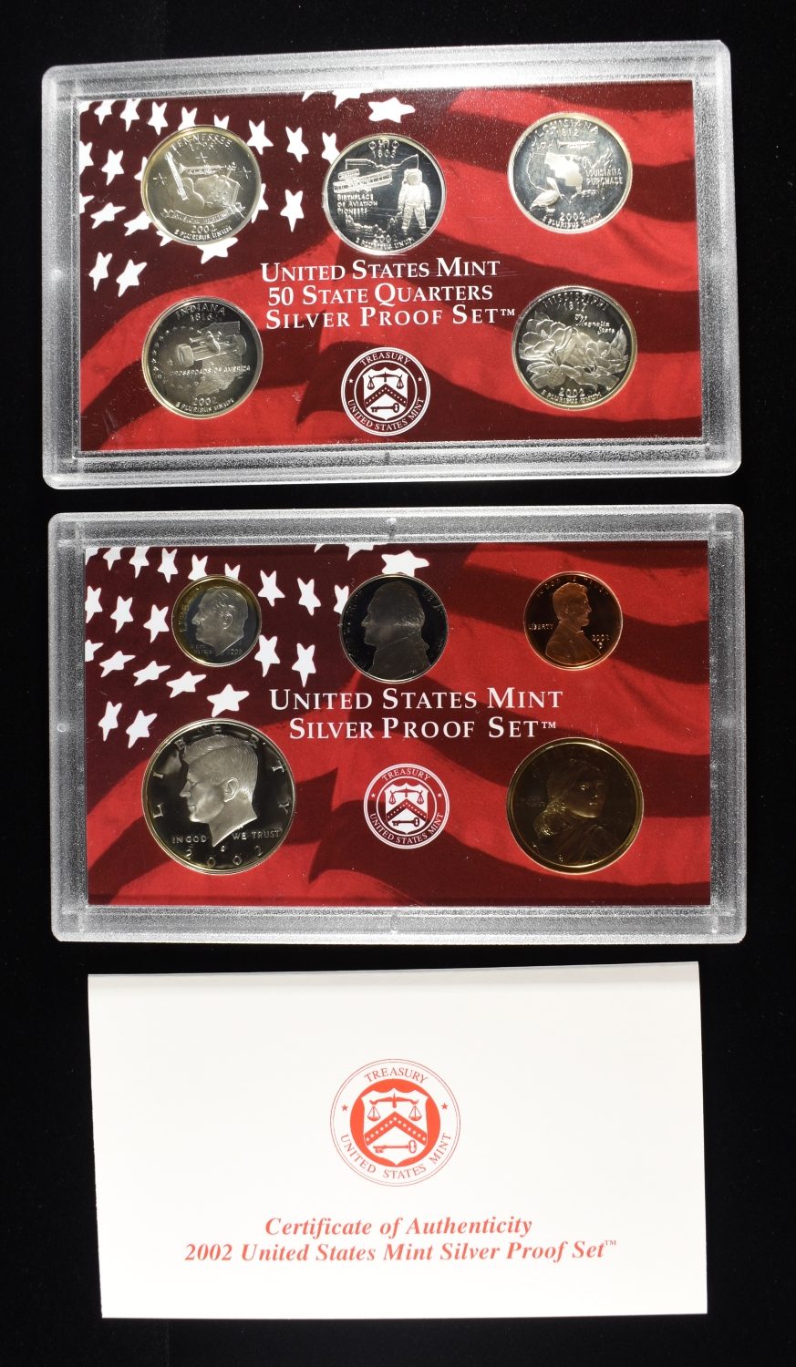 2002 US SILVER PROOF SET