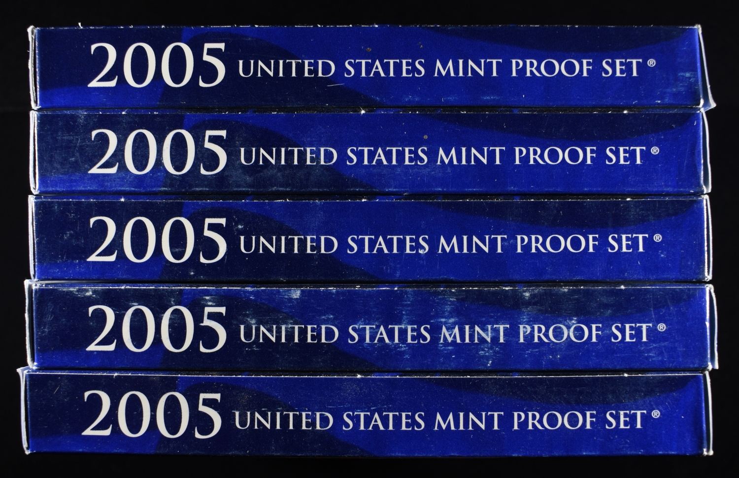 (5) 2005 MINT PROOF SETS